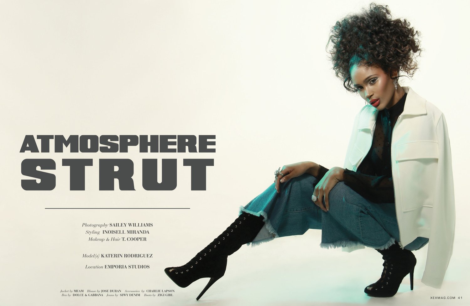 XEX Magazine — fashion styling by Inoisell Miranda