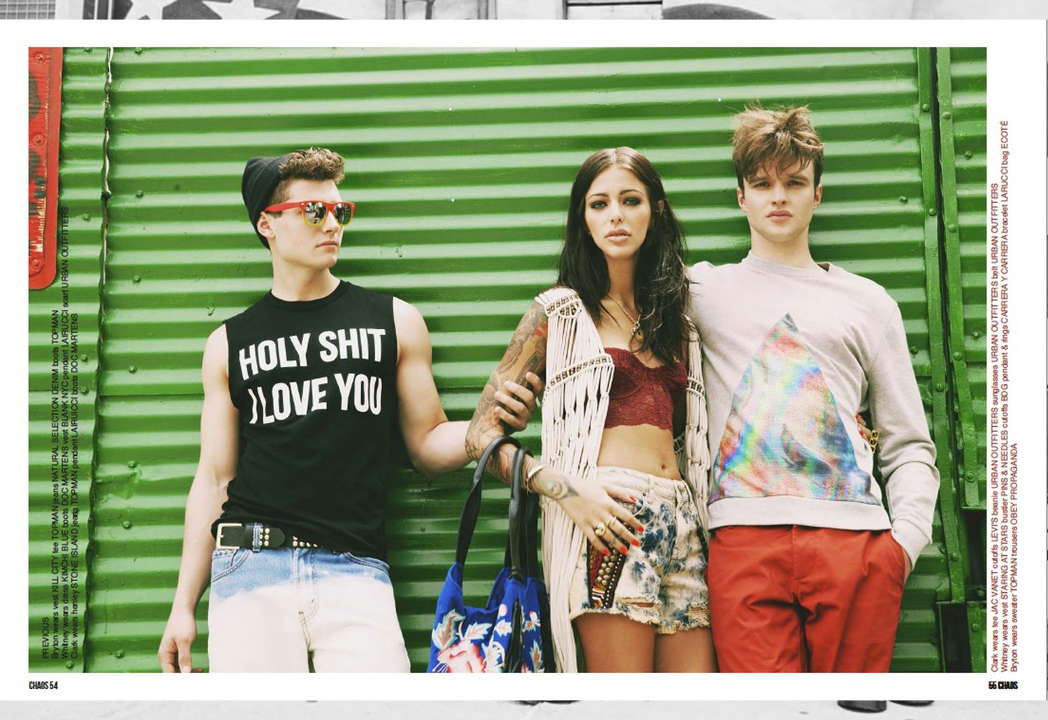 Chaos Magazine — fashion styling by Inoisell Miranda